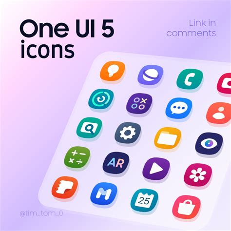 5 icons