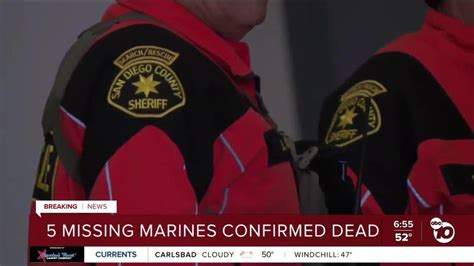 Vanishing Valor: 5 Marine Heroes Lost, hunt begins