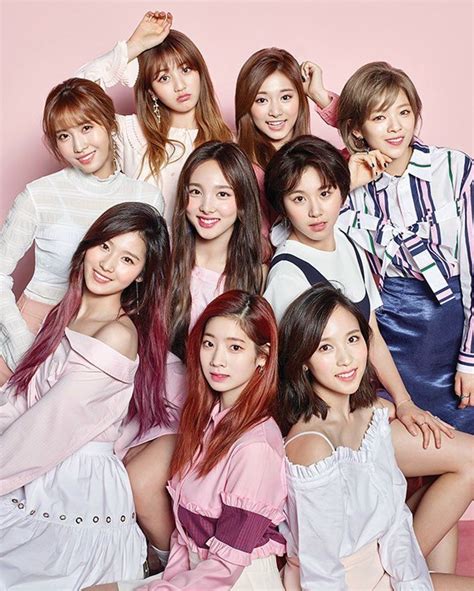 5 member kpop girl group twice