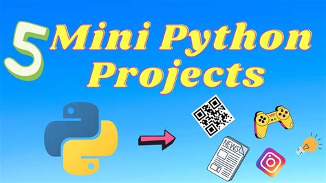 5 mini python projects for beginners