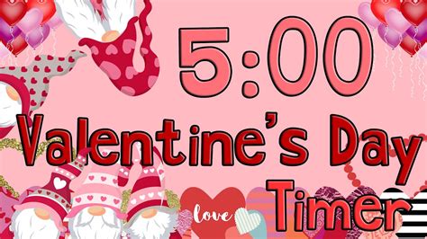 Valentine´s Day 5 Minute Timer YouTube