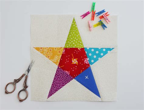 5 Point Star Quilt Block Patterns