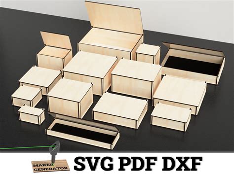 Download 5-cell-snap-bar-box-template SVG