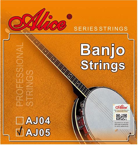 Light Gauge 5String Cello Banjo Strings