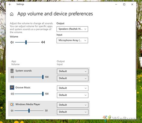 5. Adjust In-App Volume Settings