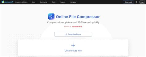 5. Apowersoft Online File Compressor