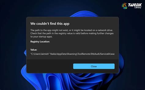 5. App Error