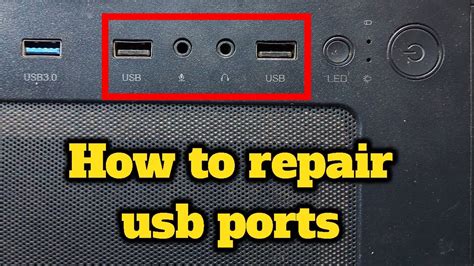 5. Change USB Ports