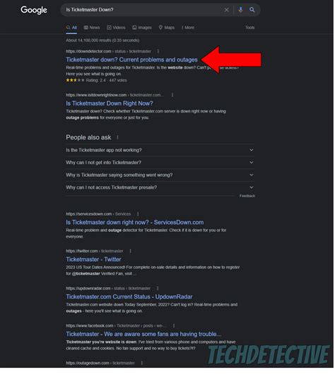 5. Check DownDetector