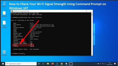 5. Check Wi-Fi Signal Strength Using Command Prompt