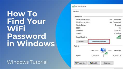 5. Check the Wi-Fi Name and Password