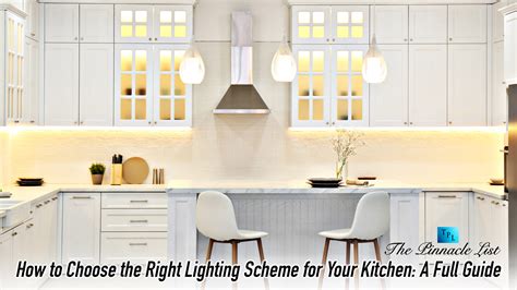 5. Choose a practical lighting scheme