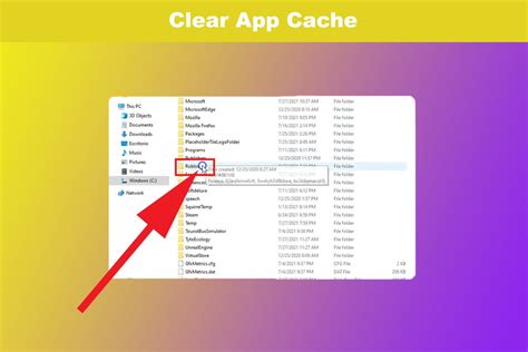 5. Clear App Cache