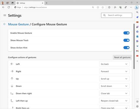 5. Control Your Browser With Mouse Gestures