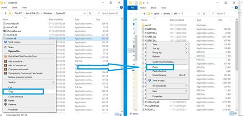 5. Copy mscms.dll File Manually
