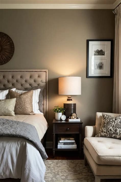 5. Create a cocooning feel with putty colored walls