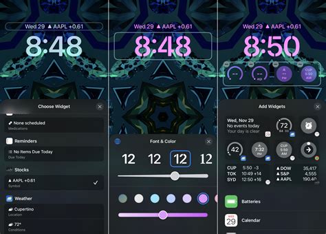5. Customize Lock Screen Widgets