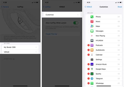 5. Customize the CarPlay Home Screen