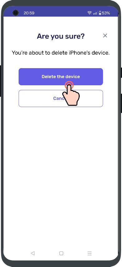 5. Delete the device profile