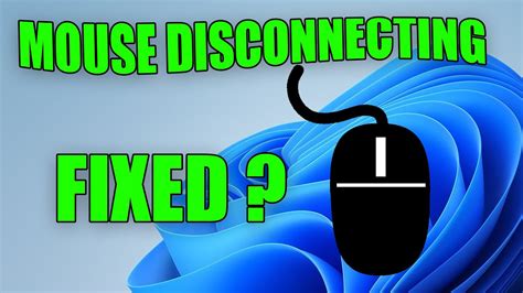 5. Disconnect &amp; Reconnect Mouse