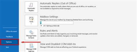 5. Double-Check Outlook Index Settings