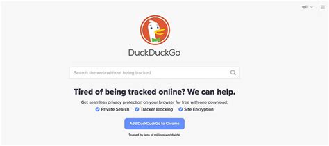 5. DuckDuckGo