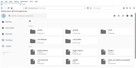 5. File Manager and Browser