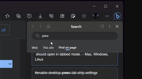 5. Find on Page feature
