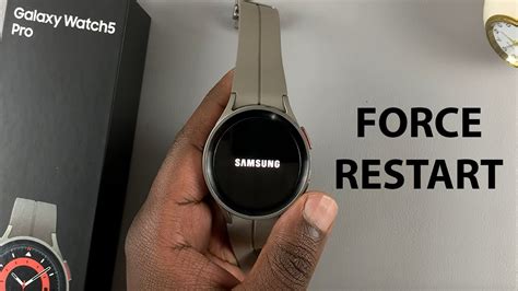 5. Force restart your Watch