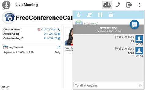 5. Free Conference Call