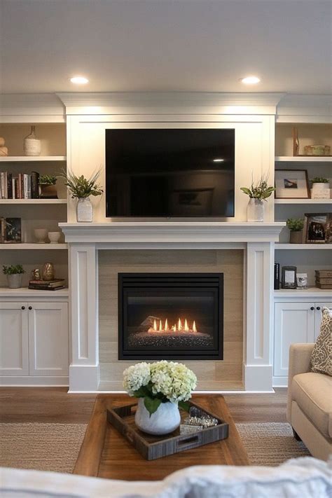 5. Invest in a built-in fireplace