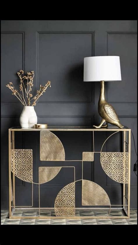 5. Make an impact with a designer console table