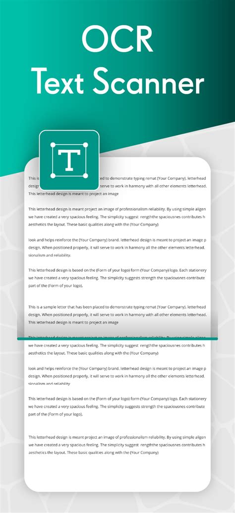 5. OCR Text Scanner