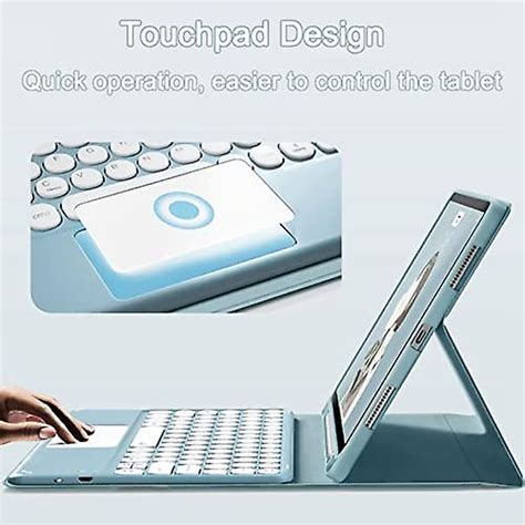 5. PODITAGI Soft TPU Back Keyboard Case with Touchpad