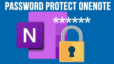 5. Password-Protect a Section in Notebook