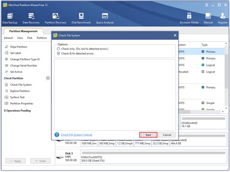 5. Perform a System Files Check
