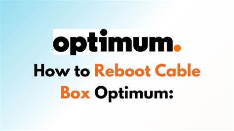5. Reboot With the Cable Connected