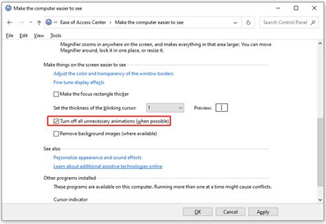 5. Reduce Windows Visual Effects