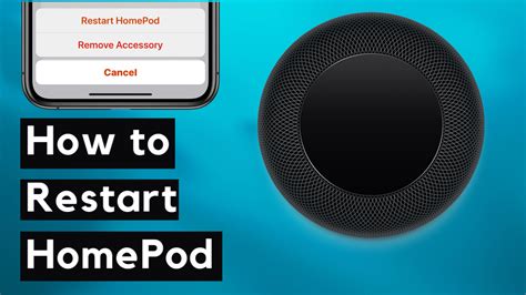 5. Restart HomePod