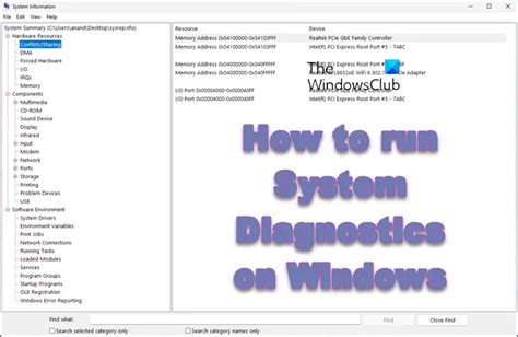 5. Run System Diagnostics