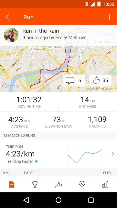 5. Strava Running and Cycling