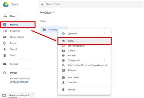 5. Switch to Google Drive