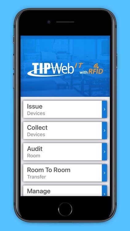 5. TIPWeb-IT with RFID