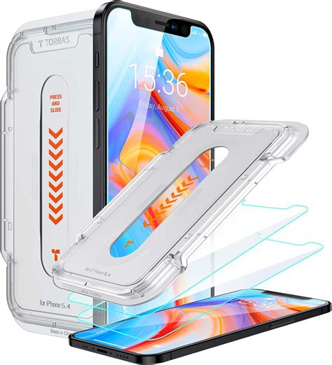 5. TORRAS Diamonds Hard Screen Protector