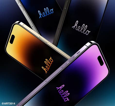 5. Transparent iPhone hello wallpaper