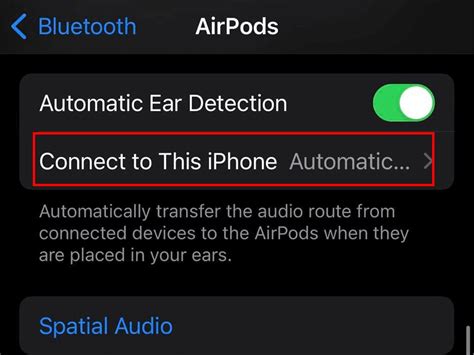 5. Turn off/disable automatic switching of devices