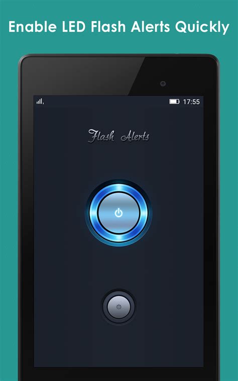 5. Turn on LED flash for alerts
