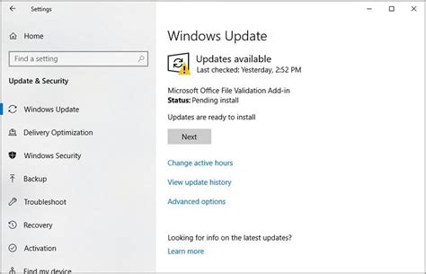 5. Update Windows OS