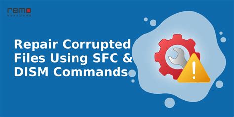 5. Use SFC and DISM Commands
