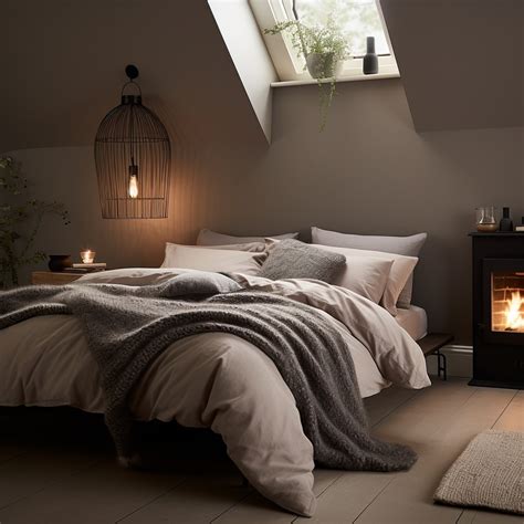 5. Use black to create a dramatic and cocooning bedroom
